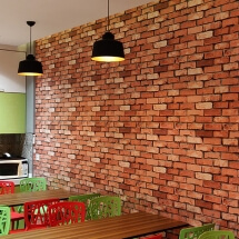 Office cafeteria interior