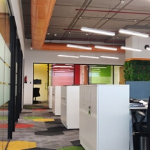 Open office interior