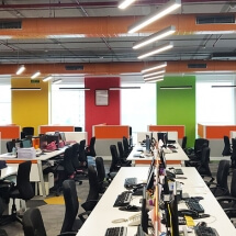 Open office Open ceiling