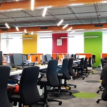 Open office interior