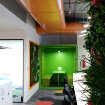 Open office interior